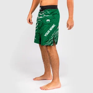 UFC Fusion by Venum Personalized Authentic Fight Night Herren Fight Short - Long Fit - Grün