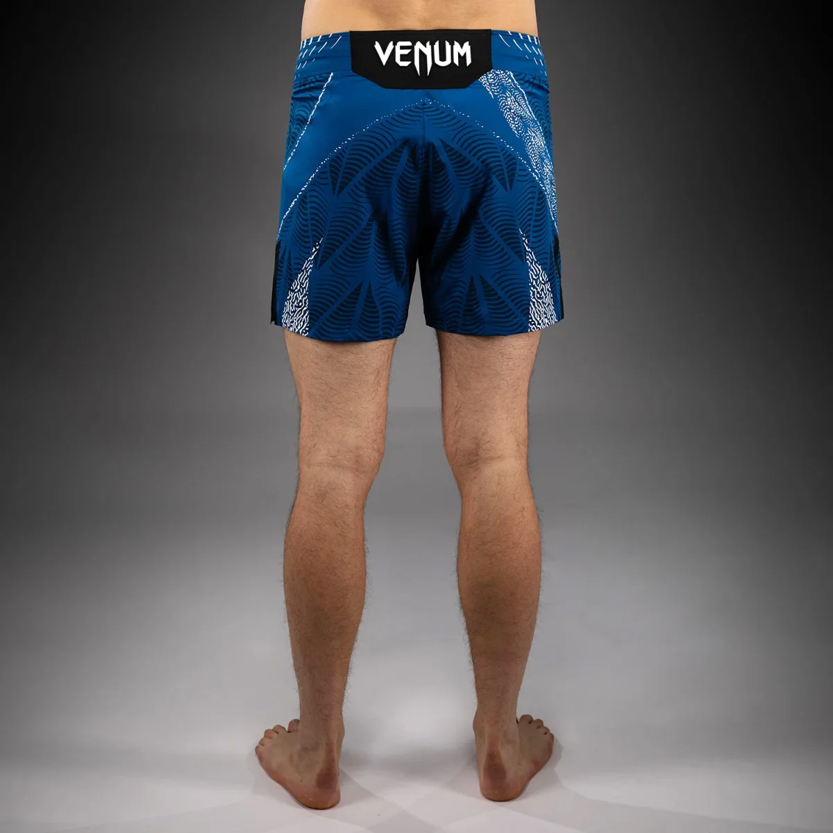 UFC Zenith by Venum Authentic Fight Night Kurze Passform Fight Short Herren Personalisiert - Blau – Bild 5