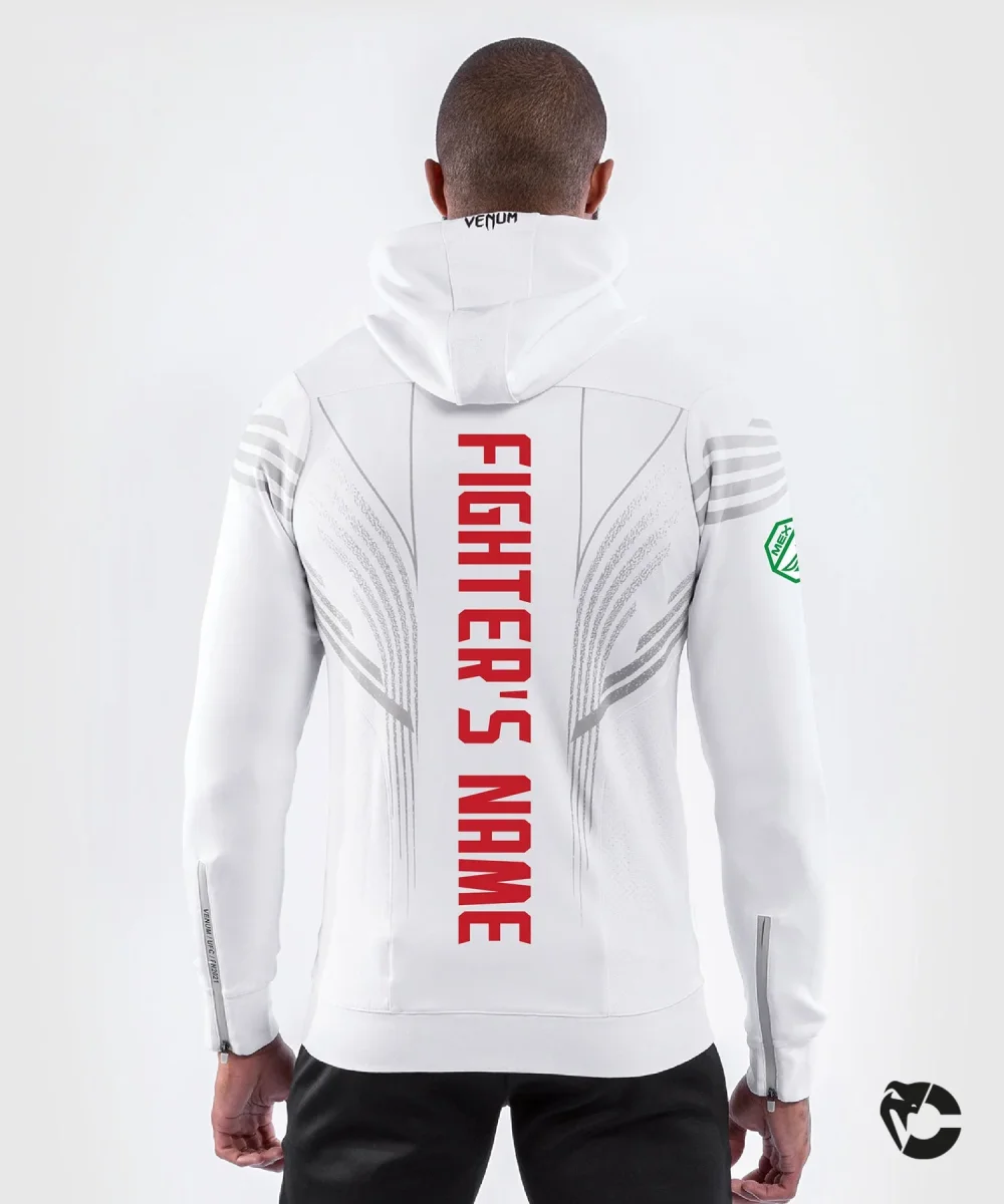 UFC Venum Fighters Authentic Fight Night Herren Walkout Hoodie - Weiß